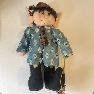 UNBRANDED ELF WITH FIRECRACKERS NWOT